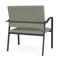 Lesro Newport Bariatric Chair Metal Frame, Charcoal, OH Eucalyptus Upholstery NP1401 - alternate 3